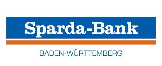 Logo der Sparda-Bank Baden-Württemberg in blau und orange