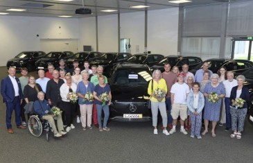 Gewinnsparen Gewinner Mercedes EQA Gruppenbild in Rastatt